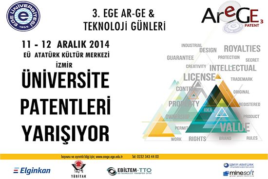 zmirde Dzenlenen 3. Ar-Ge ve Teknoloji Gnleri