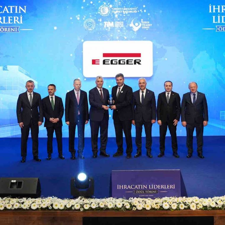 EGGER T�rkiye, �hracat�n Devler Liginde