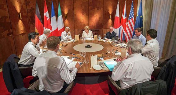 G7 Liderleri Rusya' ya Yaptrmlarn Srmesi Konusunda Gr Birlii inde