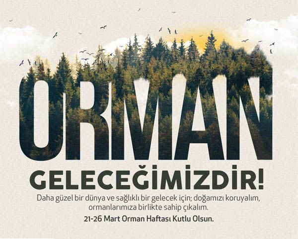 21-26 MART ORMANCILIK HAFTASI TM SEKTRMZE KUTLU OLSUN !