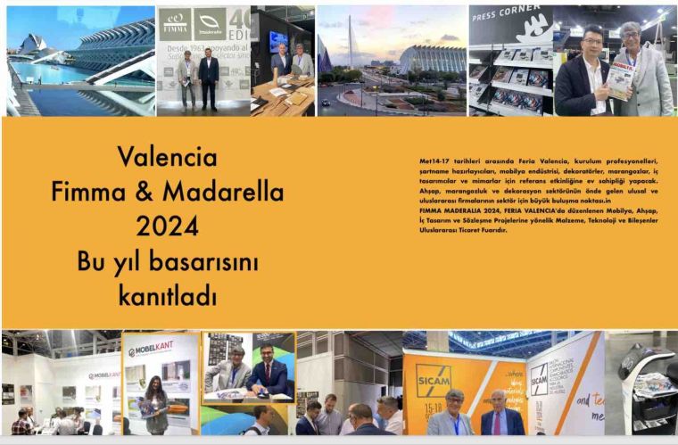 Fimma & Madarella fuar 14-17 Mays 2024 tarihleri arasnda Valensia’da gerekleti