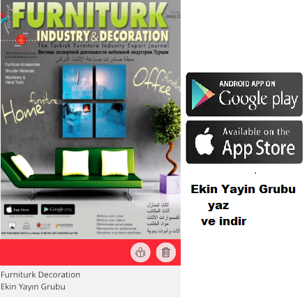 Furnitrk Ocak 2016 says App Store ve Google play'de indiriniz