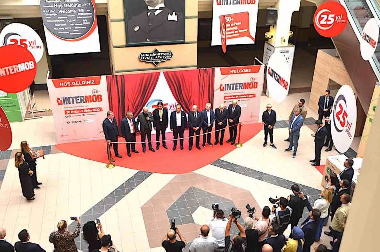 T�yap Intermob Fuar� 25. Kez kap�lar�n� ziyaret�ilere a�t�.
