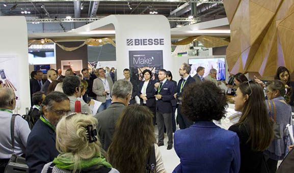 Dnyann nde gelen makine devi BIESSE Group, talya’nn Milano kentinde gerekletirilen XYLEXPO 2016 fuarnda akll fabrikalar tantt