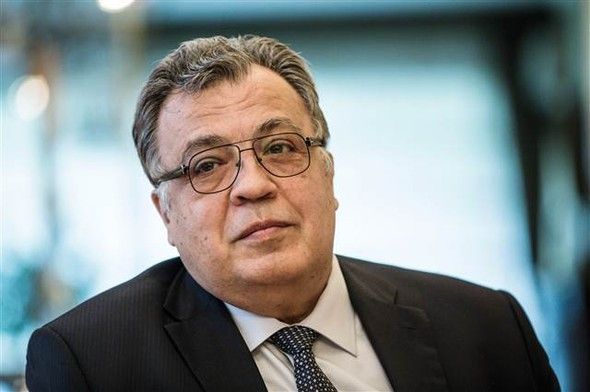 Rusya’nn Ankara Bykelisi Andrey Karlov’a suikast