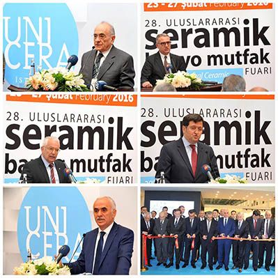 Sektr UNICERA Uluslararas Seramik Banyo Mutfak Fuarnda Bulutu