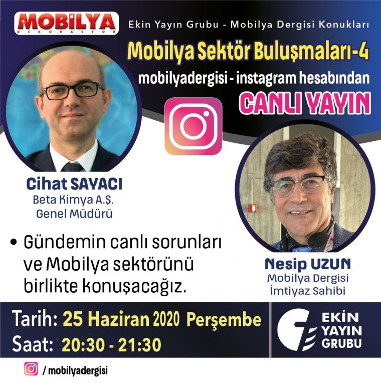 Mobilya dergisi sektr bulumalar-2 Konuk Cihat SAYACI